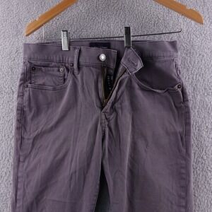 Lucky Brand‎ Mens Pants Chinos Gray Size 30x30 Straight Fit Casual Preppy
